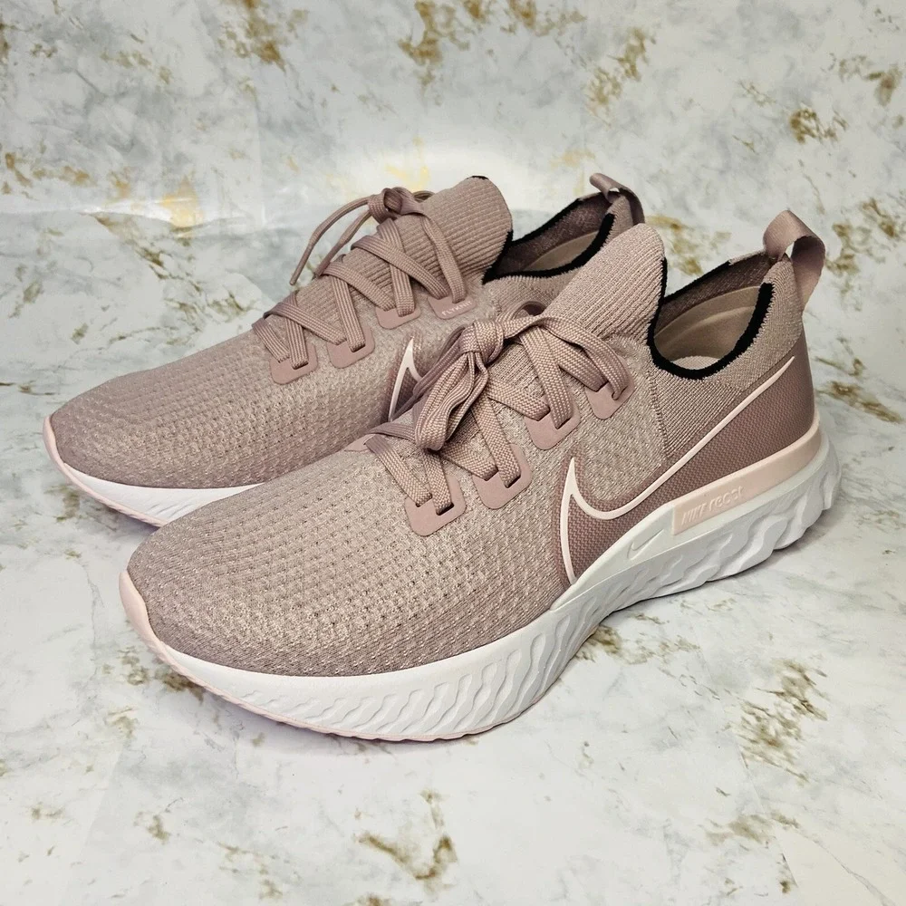 Nike React Infinity Run Flyknit Running Shoes NEW Pink Women's Size 12